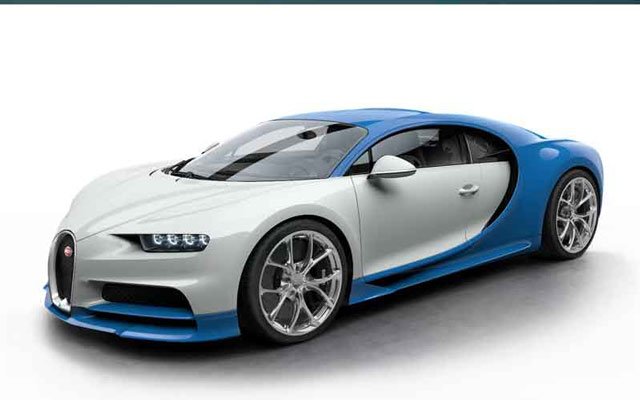 Performance of 2024 Bugatti Chiron