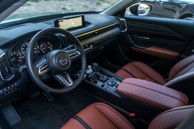 How is the interior of the 2023 Mazda CX-50